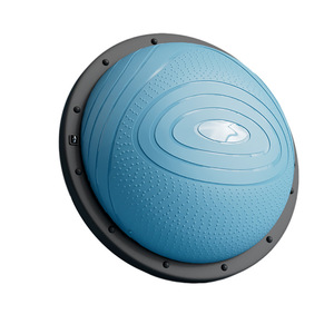 High Quality Balance Ball Trainer with Resistance <b>Bands</b> and Foot Pump Inflatable Yoga Ball for Home Gym Yoga <b>Workouts</b> Exercise - Product Image 6