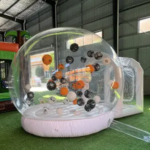 wedding rental equipment snow globe inflatable bounce house clear bubble house