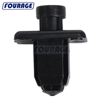 Fixation et clips en plastique pour voiture automatique Clip de panneau de capot pour Nissan (OEM: 6681401G00)
