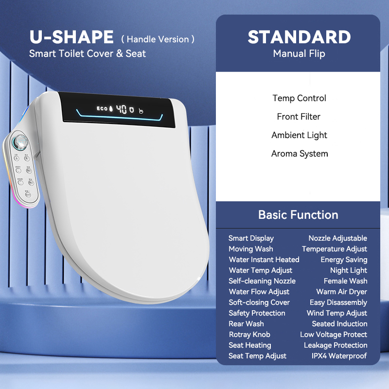 U-SHAPE (Version Poignée) Fonction Standard-Demi-Noir