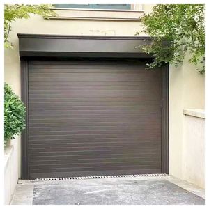 <span class=keywords><strong>Porte</strong></span> <span class=keywords><strong>de</strong></span> <span class=keywords><strong>garage</strong></span> sectionnelle en aluminium et verre sur mesure, ouverture automatique, étanche - Product Image 3