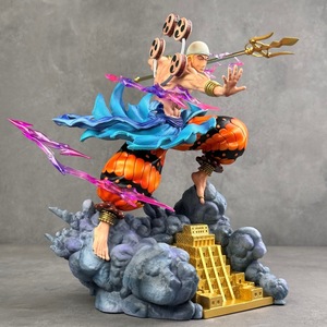 Figura JT del Dios <span class=keywords><strong>Enel</strong></span>, Modelo de PVC para Ensamblar, con Acabado en Aerosol, Juguete Coleccionable de Moda, Adorno, Regalo - Product Image 2
