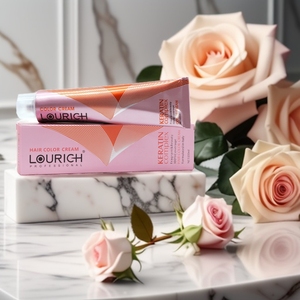 LOURICH Crema Colorante Professionale per Capelli alla Cheratina 67 Tonalità Basso Contenuto di Ammoniaca Lunga Durata Tinta per Capelli da Salone OEM Private Label Ingrosso - Product Image 2