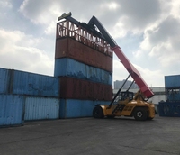 La Chine Top marque SRSC3532H1-L Reach Stacker pour conteneurs de 35 tonnes chariot élévateur diesel avec des prix bon marché