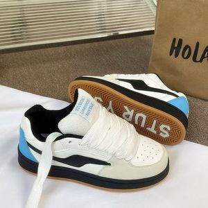 Mocasines Retro Originales de Suela Gruesa con Cordones para Hombre, Estilo Coreano Versátil para Parejas, Casuales, Duraderos, con Suela de Goma y Punta Superfina - Product Image 2