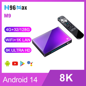 สมาร์ททีวี RK3576ด้วยรีโมทคอนโทรล8K H96ความถี่120Hz แรม8GB RAM 128GB รอม WiFi6แอนดรอยด์14กล่องสมาร์ททีวีพร้อมรีโมทเสียง UK/US - Product Image 5