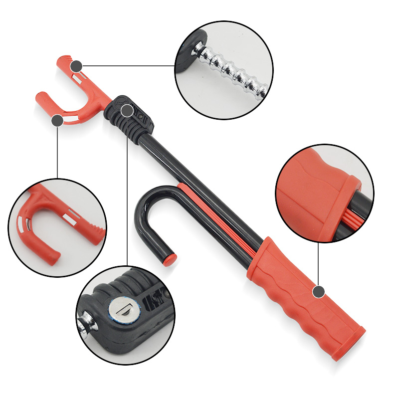 Haodele AK6002 Universal Anti-Theft Steering Wheel Lock for Škoda | Car Security Device