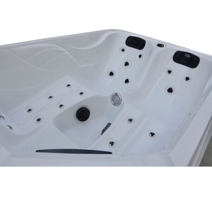 Meilleure vente Baignoire spa en 2025 pour 3 personnes avec système Balboa et 2 louges - Product Image 5