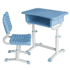 Modern School Furniture Hot Selling Student Desk And Chair Set Classroom Table And Chairs