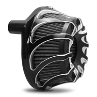 Filtre à air inversé à haut débit Drift pour Harley M8 Big Twin Touring, Softail, Dyna et Sportster