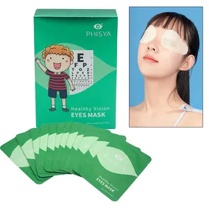 Для мальчиков и девочек чистый травяной Детский Патч для глаз маска облегчает зрение усталость глаз