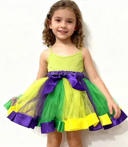 Mini jupe en tulle tutu pour filles, déguisement de ballet de mardi <span class=keywords><strong>gras</strong></span>, tutu princesse pour mardi <span class=keywords><strong>gras</strong></span> - Product Image 5