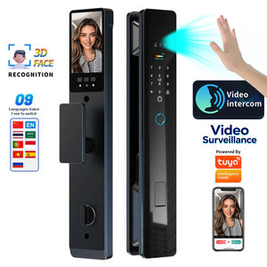 Khóa cửa thông minh Tuya Palm <span class=keywords><strong>2026</strong></span>, tích hợp thẻ RFID, camera Wifi, gọi video, bảo mật, khóa cửa điện, khóa vân tay cửa chính - Product Image 1