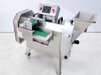 Coupe-légumes et fruits multifonction électrique motorisé en acier inoxydable, trancheuse, hachoir, broyeur, taille réglable, 220V 1.5KW