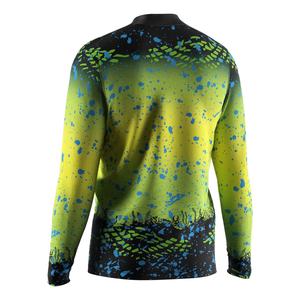 เสื้อตกปลาผู้ชาย แขนยาว คอซิป ¼ ซิป ระบายเหงื่อ แห้งเร็ว เสื้อออกกำลังกาย - Product Image 2