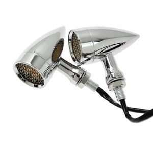 <span class=keywords><strong>Clignotant</strong></span> LED noir chromé 10 mm pour moto, feu stop <span class=keywords><strong>clignotant</strong></span> pour Harley <span class=keywords><strong>Chopper</strong></span> Cruiser Custom pour Honda - Product Image 4