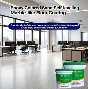 Rivestimento Liquido <span class=keywords><strong>Bicomponente</strong></span> Autolivellante con Sabbia Colorata Epossidica, Durezza 75D, Resistente all'Usura, Antiscivolo, Resistente ai Raggi UV <span class=keywords><strong>per</strong></span> <span class=keywords><strong>Pavimenti</strong></span> Industriali - Product Image 3
