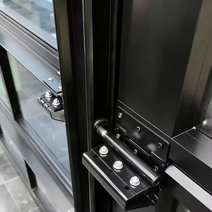 Puerta Aislante de Aluminio Impermeable Transparente para Exteriores de Casa, Puerta de Garaje Totalmente de Vidrio, Aislamiento para Puerta de Garaje - Product Image 5