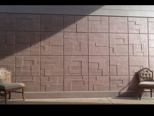 סיבי זכוכית מעוצב אטרקטיבי חיפוי קירות גראק קיר עבור דיור אישי על מכירה חמה - Product Image 4