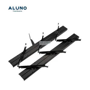 Aluno SF-400 4 Inch Positioned Louvre Louver Window Frame for Cross Flow Ventilation