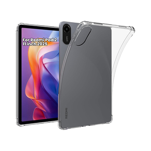 Sıcak siyah temizle şeffaf yumuşak TPU Tablet kılıfı Xiaomi Redmi için ped 2 11 inç 2025 darbeye vaka koruma Tablet kapak - Product Image 1