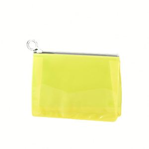 Fashionable Transparent PVC Zipper Bag Three-dimensional Stationery and Travel Toiletries Storage for Cosmetics <b>Makeup</b> - Product Image 3