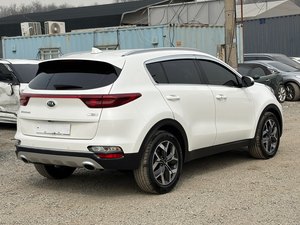 2019 BLANC Marque coréenne Véhicule d'occasion Sportage The Bold Auto Diesel SUV Double sortie d'échappement Clé intelligente LDWS Climatisation automatique Sièges chauffants - Product Image 2