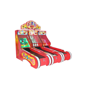 Machine de jeu de mini-bowling à monnayeur pour 3 joueurs, pour parc d'attractions sportif intérieur, modèle très demandé, 110V/220V, prise US - Product Image 1