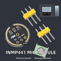 Module de microphone omnidirectionnel MEMS INMP441, haute précision, faible consommation, interface I2S, prend en charge les kits de cartes de développement ESP32