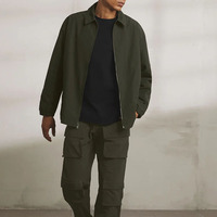 Bomber léger de haute qualité Casual Flight Windbreaker Track Gym Vestes pour hommes