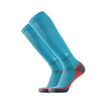 Chaussettes en nylon tricotées antidérapantes personnalisées Chaussettes de compression unisexes de haute qualité pour la gymnastique et le genou