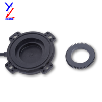 Sensor de velocidad de entrada de transmisión para montacargas, 48/64 pulsos, señales digitales AB para motor de inducción, apilador, vehículo, 4.5-30V, alta temperatura