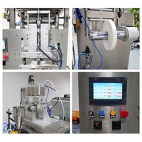 Petite machine automatique de conditionnement de poudre de snus oral, remplissage et collage de sachets en tissu non tissé de 0,3 à 1 g de tabac