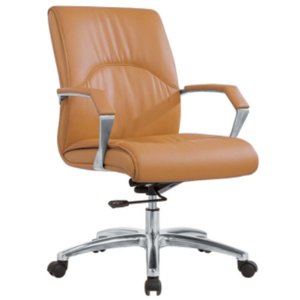 Silla de oficina moderna y cómoda de cuero 36019-6003C/B/A - Product Image 4