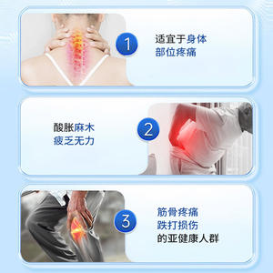 น้ำยาบรรเทาอาการปวดเพื่อสุขภาพ ช่วยบำรุงกล้ามเนื้อและกระดูกบริเวณคอ ไหล่ เอว ขา ข้อต่อ พร้อมคุณสมบัติบำบัดด้วยความร้อน - Product Image 3