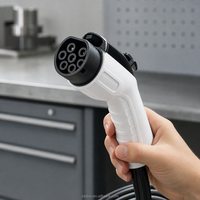 Nouveau câble d'extension pour véhicule électrique Type 2, chargeur EV monophasé 32A 7,4 kW certifié CE Viptoo pour maison et garage