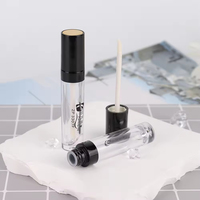 5ml Vide En Plastique Mini Clair Brillant À Lèvres Conteneur Petit Liquide Rouge À Lèvres Lipgloss Emballage Baguette Tubes