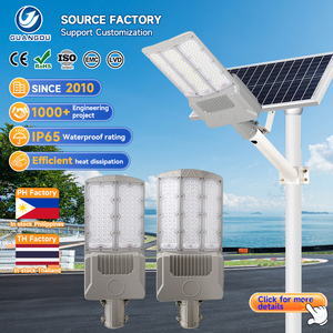 Lámpara Solar LED para Calle con Control Remoto, SMD5050, Carcasa de Aluminio Fundido a Presión, 100w 200w 300w 500w 600w 800w, Energía Solar - Product Image 1