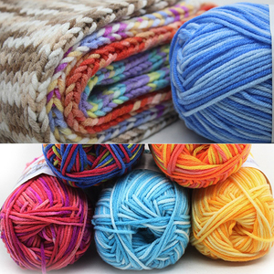 ไหมพรมถักนิตติ้งผสมนมสำหรับผ้าพันคอไหมพรมถักไหมพรมทำมือสำหรับ5ply - Product Image 5