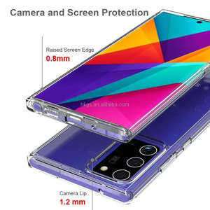 Per Samsung Galaxy Note 20 Più Chiaro Acrilico <span class=keywords><strong>Trasparente</strong></span> Tpu Copertura Della Cassa del Pc <span class=keywords><strong>A51</strong></span> A71 A21 Xcover Pro