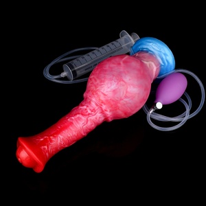 Dildo Inflable de Silicona con Forma de Alienígena, Grueso, con Eyaculación, para Masturbación Femenina, Juguete Sexual - Product Image 4