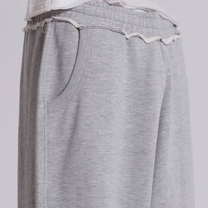 Pantaloni da <span class=keywords><strong>uomo</strong></span> all'ingrosso di cotone oversize grigio pantaloni larghi personalizzati 2025 nuovo Design alla moda pantaloni da <span class=keywords><strong>uomo</strong></span> - Product Image 5