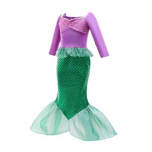 Disfraz de Sirena para Niñas, Disfraz de Halloween, Navidad, Disfraz de Televisión y Cine, Disfraz de Carnaval, Primavera, Verano, Fiesta, Cosplay - Product Image 2