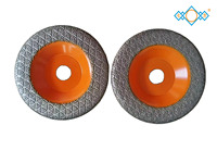 Disque abrasif en fonte pour meuleuse d'angle, usiné sur tour, directement de l'usine