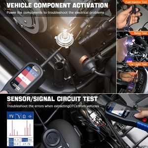 İngiltere Hızlı Kargo VDIAGTOOL V200 Pro 12/24V Güç Probu Devre <span class=keywords><strong>Test</strong></span> Cihazı Otomotiv Kablo İzleyici Devre <span class=keywords><strong>Test</strong></span> Cihazı 40FT/12M Kablolu - Product Image 3