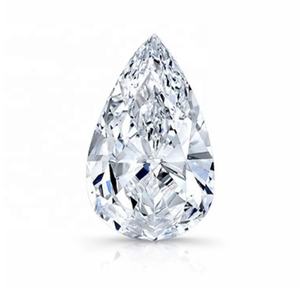 IGI Certified Lab Grown Synthetic HPHT CVD Pear Cut Loose 2017 1ct 2ct 3ct 5ct - Product Image 3