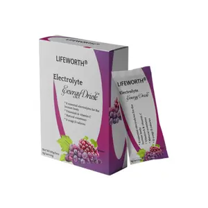 Lifeworth grape health electrolyte energy drinks sugar free