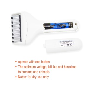 Peigne électrique intelligent de nettoyage des puces et des poux de chat Déodorant et brosse à cheveux de massage avec manche en métal laser Instrument vétérinaire - Product Image 4