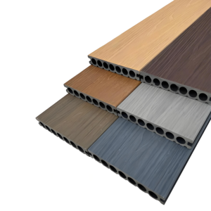 Tarima de Exterior Coextruida de WPC Color Gris Plateado, Suelo de Madera y Plástico para Patio, Terraza y Balcon - Product Image 1