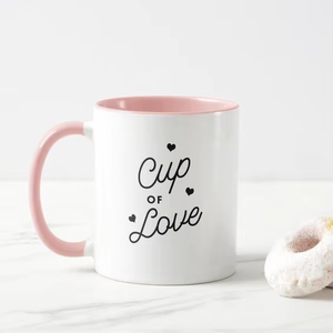 Sublimación personalizada 11oz I Love You More Than Bacon Cup Novedad Regalo de cumpleaños - Product Image 6